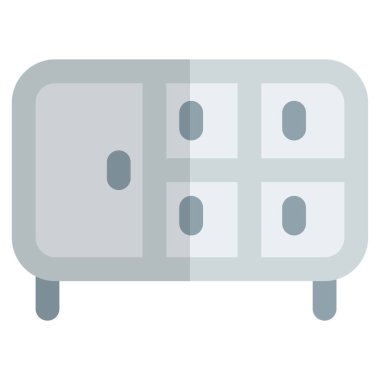 Ev dekorasyonu için tasarım büfesi.