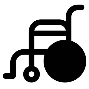 Hareket desteği için tekerlekli sandalye kullanılıyor.