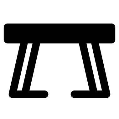 Mutfak masası ahşaptan yapılmış, büyük tezgahlı..