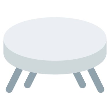 Salon için ahşap, yuvarlak kahve masası..