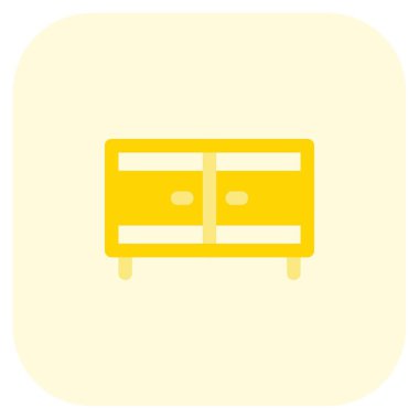 Çekmeceler tuvalet masası olarak kullanılıyor..