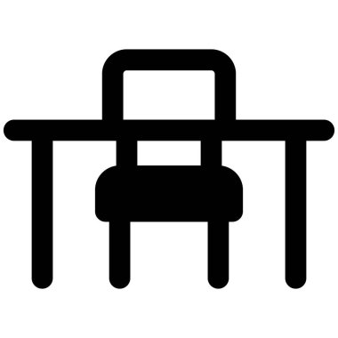 Yemek odası için masa ve sandalye..