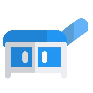 Hasta desteği için muayene koltuğu..