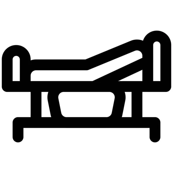 Ліжко Фавлера Особливими Рисами — стоковий вектор