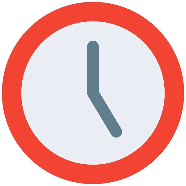Relógio Montado Parede Para Uso Escritório — Vetor de Stock