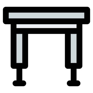 Bahçe alanı için taşınabilir katlanabilir tablo.