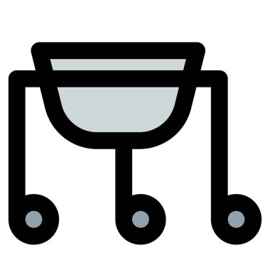 Tekme kovası, tıbbi kap olarak kullanılır..