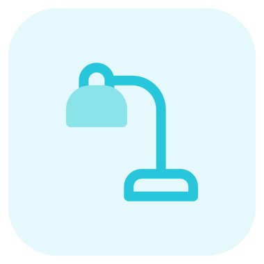 Gece işi için kullanılan masa lambası