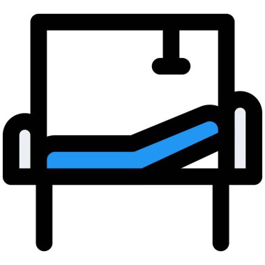 Kırıkları tedavi etmek için katlanabilir yatak.