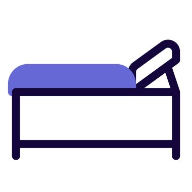 Muayene koltuğu rahat bir yüzey sağlar..