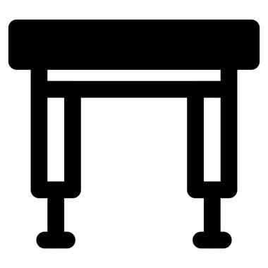 Bahçe alanı için taşınabilir katlanabilir tablo.