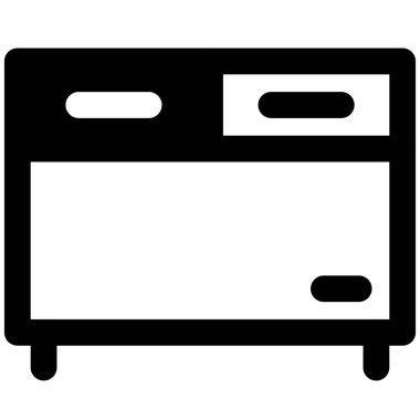 Lokanta mutfağında kullanılan büfe masası..