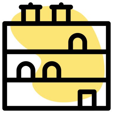 Bir şeyleri depolamak için mutfak düzenleyicisi..