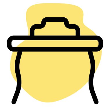 Sandıklı eski tarz ahşap masa