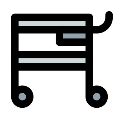 Alet arabası, tekerlekleri olan tıbbi bir araç..