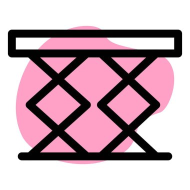 Katlama tablosu genellikle kafelerde bulunur.