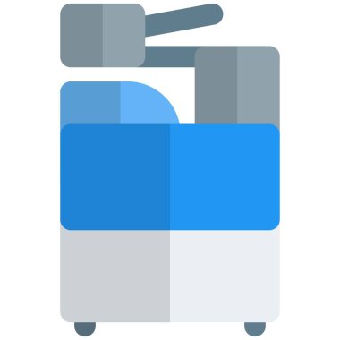 Belgeleri kopyalamak için kopyalama makinesi