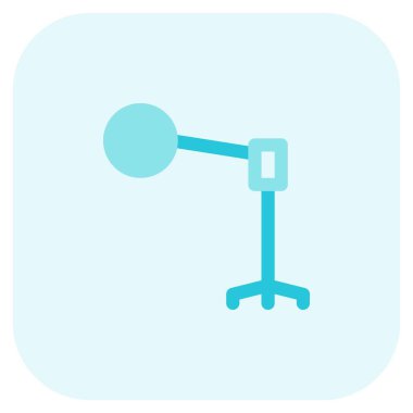 Operasyonlarda kullanılan büyük ölçekli cerrahi ışık.