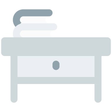 Çalışma için büro masası kütüphaneye yerleştirildi