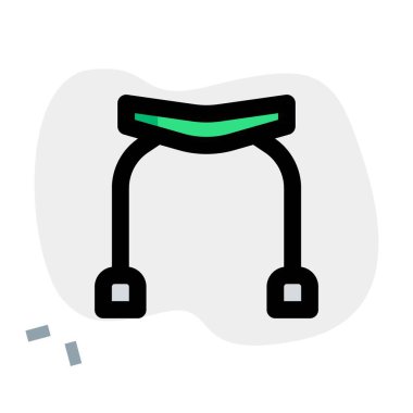 Kolaylık olsun diye tuvalette kullanılan sandalye ya da dışkı..