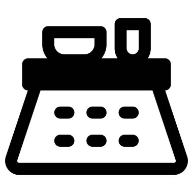 Altında ısıtıcı bulunan Kotatsu masası.