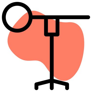 Tıbbi odalar için uzun boylu cerrahi ışık.