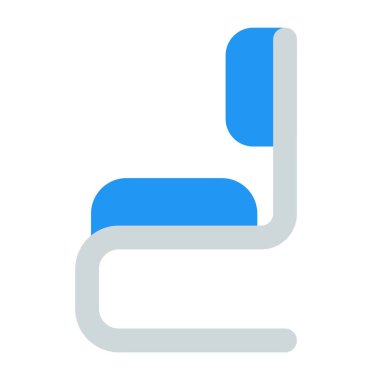 Oturmak için metal bazlı bira koltuğu.