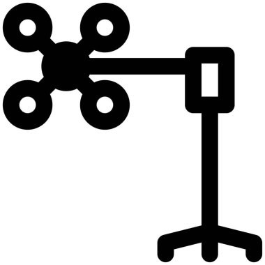 Operasyonda kullanılan tepe lambası.