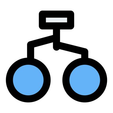 Operasyon için çift tavan ışıkları kurulumu.