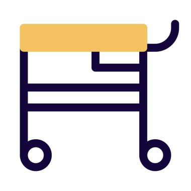 Alet arabası, tekerlekleri olan tıbbi bir araç..