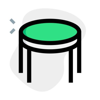 Oturma odası için küçük boy kahve masası..