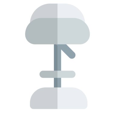 Ayarlanabilir koltuk yüksekliği olan hastalar döner tabure.