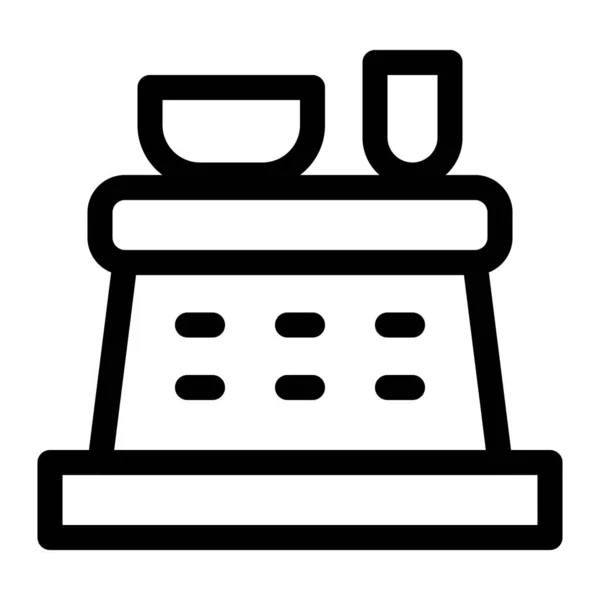Kotatsu Une Table Basse Bois Recouverte Futon — Image vectorielle