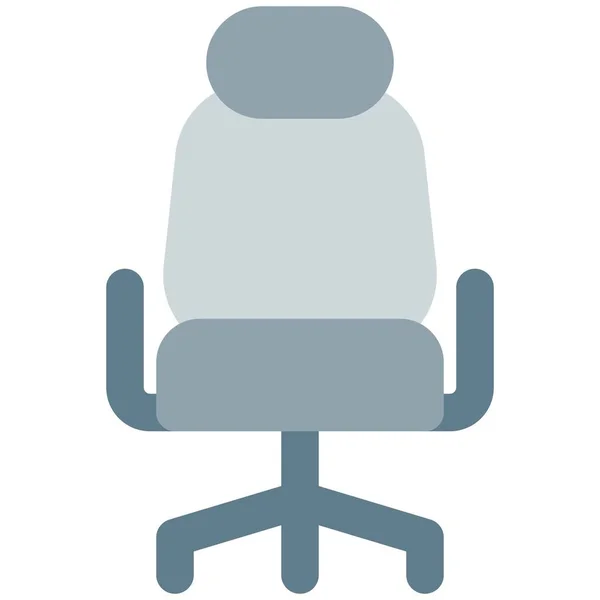 Εργονομική Καρέκλα Γραφείου Για Χαλάρωση — Διανυσματικό Αρχείο