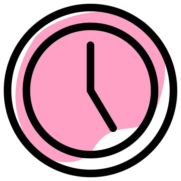 Reloj Montado Pared Para Uso Oficina — Vector de stock