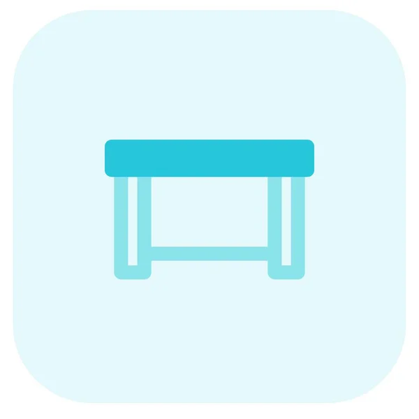 Plochý Stůl Pro Domácí Kuchyně — Stockový vektor