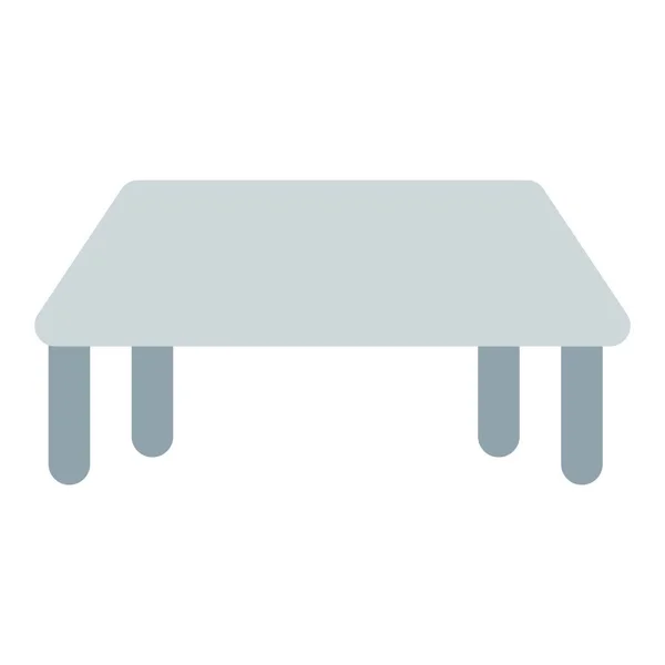 日常生活用の家具 テーブル — ストックベクタ