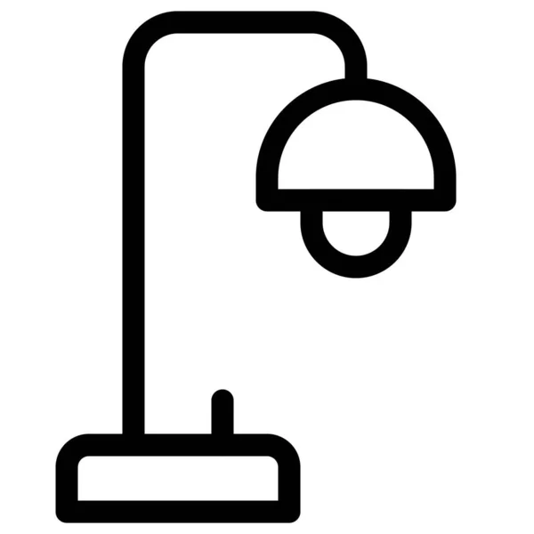 Настольные Лампы Часто Используемые Изучения — стоковый вектор