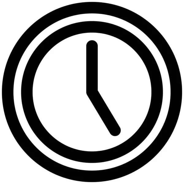 Настінний Годинник Використання Офісі — стоковий вектор