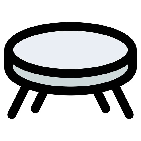 라운지용 테이블 — 스톡 벡터