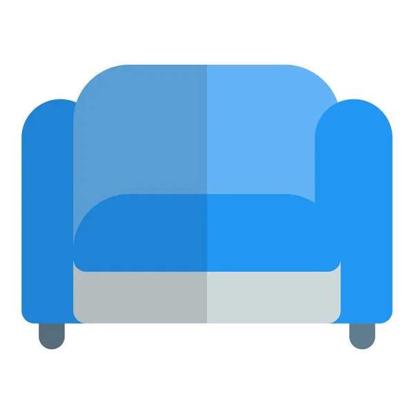 Gepolstertes Sofa Zum Faulenzen — Stockvektor