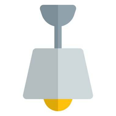 Lambanın gölgesi eski moda avize..