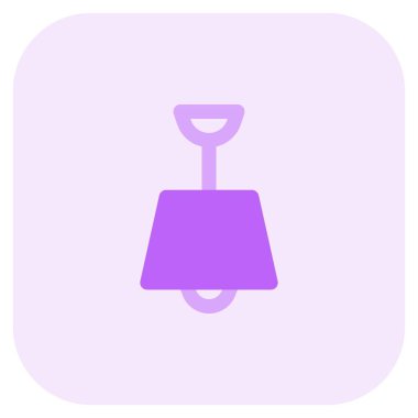 Lambanın gölgesi eski moda avize..