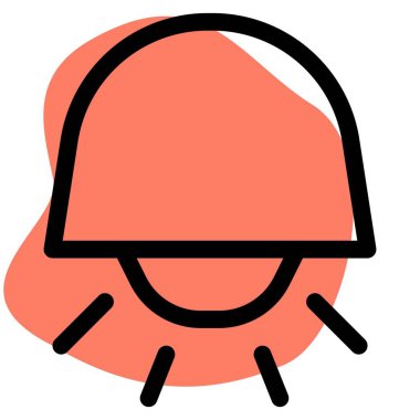 Retro biçimli aydınlatma armatürü.