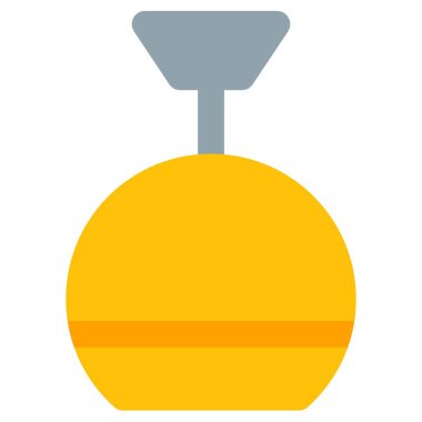 Şatafatlı bir ampulle avize..