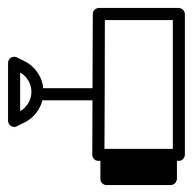 Duvara sarılı avize..