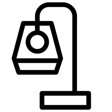 Aydınlatıcı lambayla koridorun dekorasyonu.