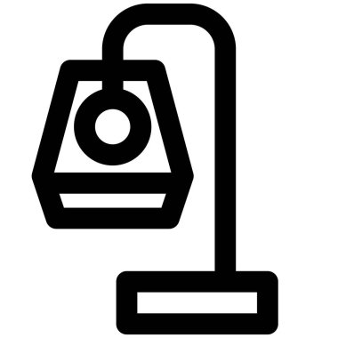 Aydınlatıcı lambayla koridorun dekorasyonu.