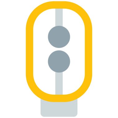 Bir çift ampul dekoratif lambada kullanılır..