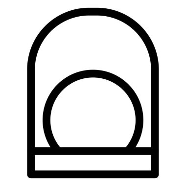 Dekoratif amaçlar için kullanılan lamba.